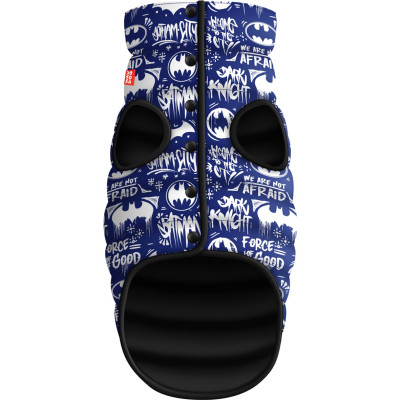 Курточка для тварин WAUDOG Clothes &quot;Бетмен біло-блакитний&quot; L 65 (0965-4001)