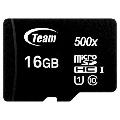 Карта пам&#039;яті Team 16GB microSDHC class 10 UHS-I (TUSDH16GCL10U02)
