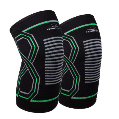 Фіксатор коліна PowerPlay PP-4099 Knee SupportЧорно/Зелені L/XL (PP_4099_L/XL_Bl/Green)
