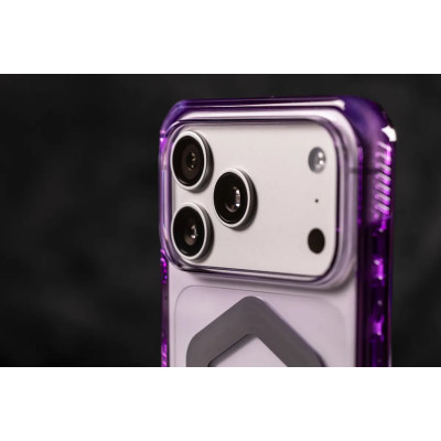 Чохол до мобільного телефона UAG Plyo MagSafe iPhone 17 Pro Max Black/Clear Ombre (11453011404G)