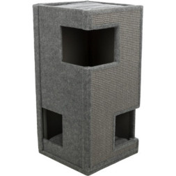 Дряпка (кігтеточка) для котів Trixie Gabriel Башта 38х38х78 см сіра (4011905449883)