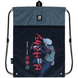 Сумка для взуття Kite Naruto Чорна 49x36 см (NR23-601L)