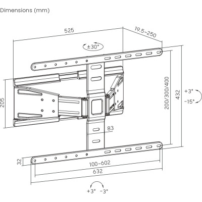 Кронштейн UniBracket Slim64