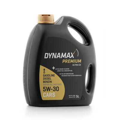 Моторна олива DYNAMAX PREMIUM ULTRA C2 5W30 5л (502074)