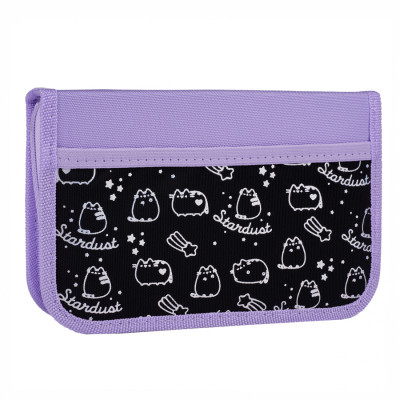 Пенал Yes Pusheen Shiny HP-0 твердий одинарний з двома клапанами (533628)