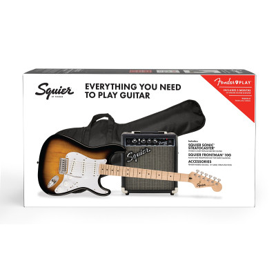 Електрогітара Squier by Fender Sonic Stratocaster Pack MN 2-Color Sunburst (234231)