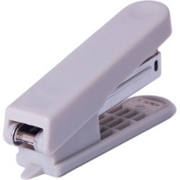 Степлер Buromax JOBMAX №10, 10 аркушів сірий (BM.4101-09)
