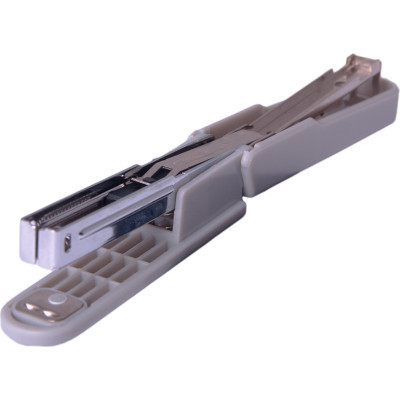 Степлер Buromax JOBMAX №10, 10 аркушів сірий (BM.4101-09)