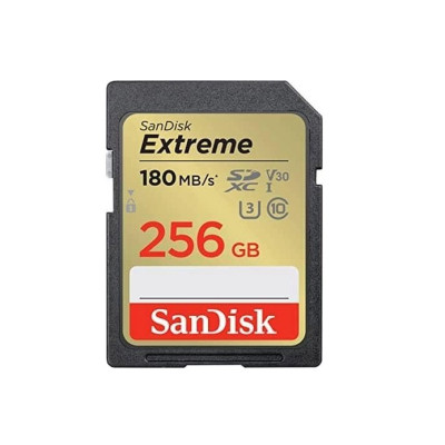 Карта пам&#039;яті SanDisk 256GB SD class 10 UHS-I Extreme (SDSDXVV-256G-GNCIN)