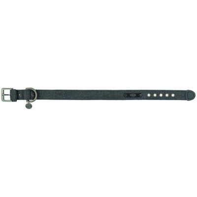 Нашийник для тварин Trixie CityStyle екстраширокий L–XL 50–57 см 35 мм чорний (4053032681934)