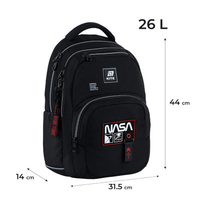 Рюкзак шкільний Kite Education teens 903L NASA (NS25-903L)
