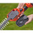 Кущоріз Black&amp;Decker 18 В, 2Ah, насадки- 20 см/8 мм, 10 см/18 мм, (BCSS18D1)