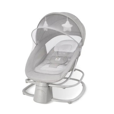 Крісло-гойдалка Mastela Заколисуючий центр-шезлонг 4 в 1 light gray (Mastela 8113)