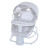 Крісло-гойдалка Mastela Заколисуючий центр-шезлонг 4 в 1 light gray (Mastela 8113)