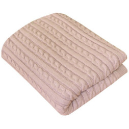 Плед Прованс Soft коси Пудра 90x130 см (11686)