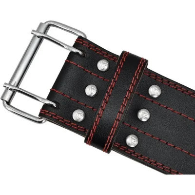 Атлетичний пояс RDX для пауерліфтингу RD1 шкіряний Red L (WPB-RD1R-L)