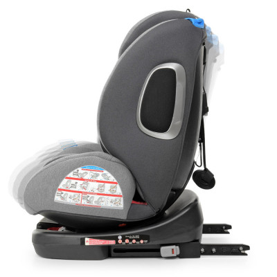 Автокрісло El Camino Absolute 360 Isofix 0-36 кг (ME 1079 royal grey)