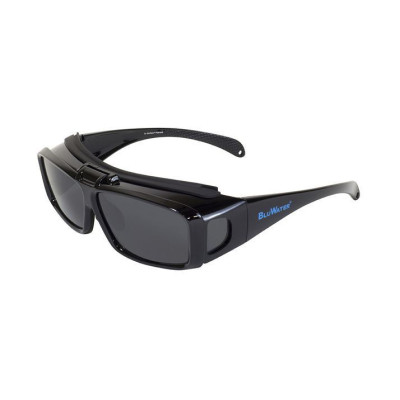 Сонцезахисні окуляри BluWater Flip-IT Polarized Сірі (4ФЛИП-20П)