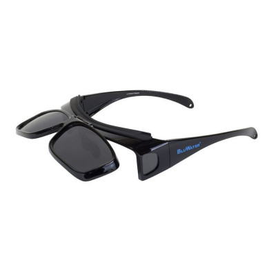 Сонцезахисні окуляри BluWater Flip-IT Polarized Сірі (4ФЛИП-20П)