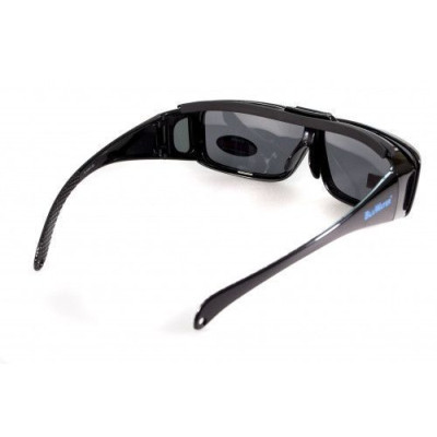 Сонцезахисні окуляри BluWater Flip-IT Polarized Сірі (4ФЛИП-20П)