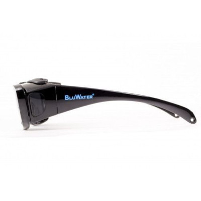 Сонцезахисні окуляри BluWater Flip-IT Polarized Сірі (4ФЛИП-20П)