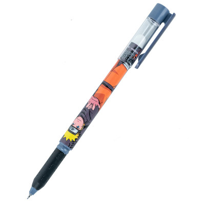 Ручка гелева Kite пиши-стирай Naruto синя, 2 шт у пеналі (NR24-069)