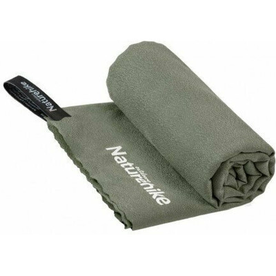 Туристичний рушник Naturehike MJ02 Ultralight NH19Y002-J 128 см х 80 см оливковий (6927595735862)