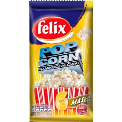 Попкорн FELIX з маслом 90 г (5900571051324)