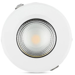 Світильник точковий V-TAC LED 10W, SKU-1272, 230V, 6.4K, 1200Lm (3800157611947)