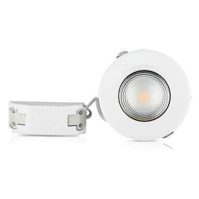 Світильник точковий V-TAC LED 10W, SKU-1272, 230V, 6.4K, 1200Lm (3800157611947)