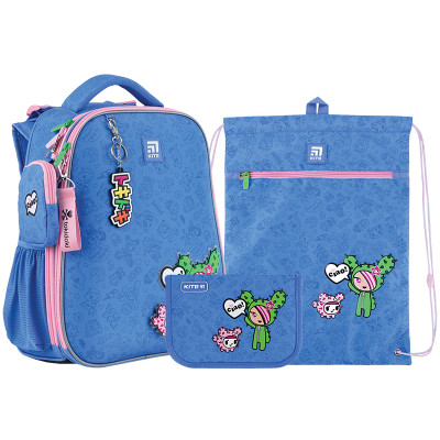 Шкільний набір Kite Tokidoki Блакитний (SET_TK24-531M)