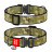 Нашийник для тварин WAUDOG Nylon з QR-паспортом &quot;Мілітарі&quot; металевий фастекс XL (288-4026)