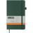 Книга записна Buromax Etalon 125x195 мм 96 аркушів в лінію обкладинка зі штучної шкіри Зелена (BM.291260-04)