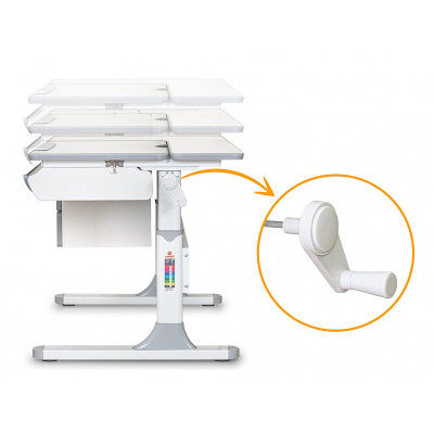 Парта Mealux Hamilton Multicolor Grey Lite (BD-680 W/G MC Lite)