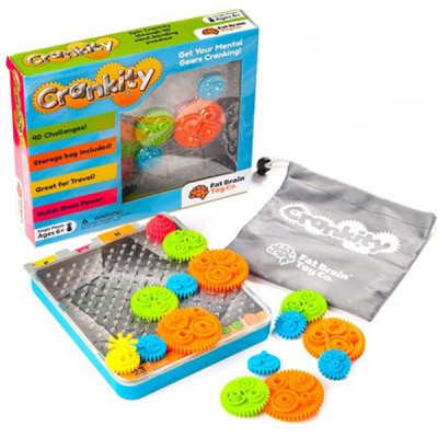 Розвиваюча іграшка Fat Brain Toys Crankity Різнокольорові шестерні (FA140-1)