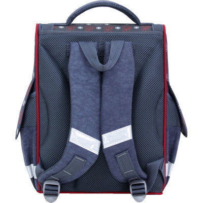 Портфель Bagland з ліхтариками Успіх 12 л. сірий 188к (00551703) (80213852)