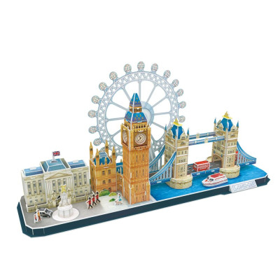 Пазл Cubic Fun Тривимірний пазл CityLine London (MC253h)