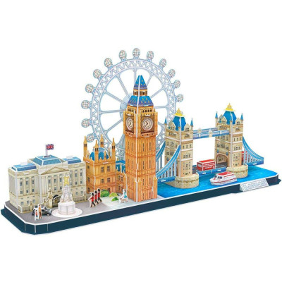 Пазл Cubic Fun Тривимірний пазл CityLine London (MC253h)