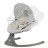 Крісло-гойдалка Kinderkraft Lumi 2 Light Grey (5902533925018)
