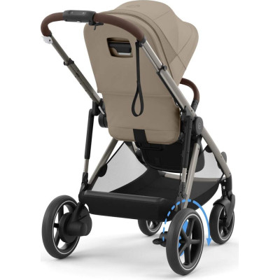 Коляска Cybex eGazelle S TPE Almond Beige (524000547)