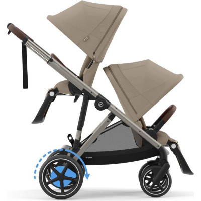 Коляска Cybex eGazelle S TPE Almond Beige (524000547)