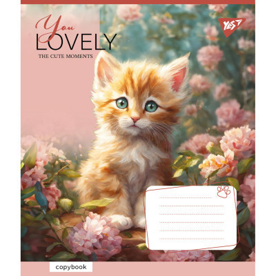 Зошит Yes You Lovely 12 аркушів лінія (766954)