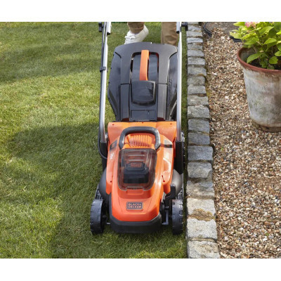 Газонокосарка Black&amp;Decker акумуляторна 36 В, 2.5 Ач, 32 см, 2 АКБ та ЗП (BCMW3336L2)