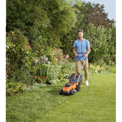 Газонокосарка Black&amp;Decker акумуляторна 36 В, 2.5 Ач, 32 см, 2 АКБ та ЗП (BCMW3336L2)