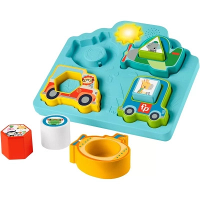 Розвиваюча іграшка Fisher-Price Музичний пазл 2-в-1 Веселі пригоди (HRP31)