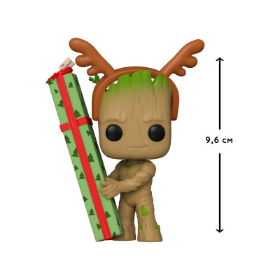 Фігурка для геймерів Funko Pop серії Вартові галактики: Holiday Special – Грут (64332)