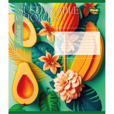 Зошит 1 вересня А5 Sustainable choices 96 аркушів, лінія (766769)
