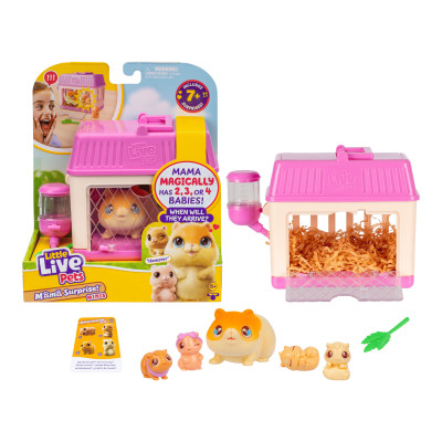 Ігровий набір Moose Little Live Pets Мама-сюрприз Хом&#039;як (26626)