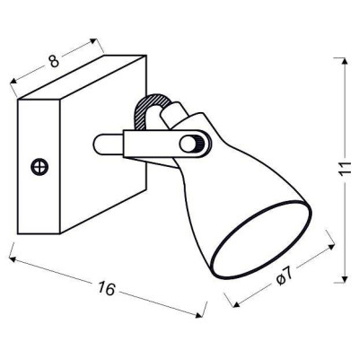 Бра Candellux 91-64394 ASH (91-64394)