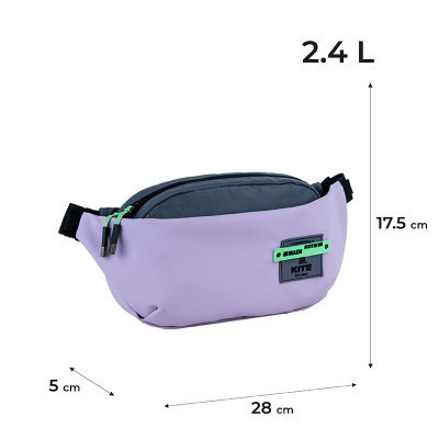 Сумка-бананка Kite Education teens бузькова (K24-2771-1)